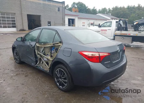 2017 Toyota Corolla Le z USA, uszkodzony, nr VIN 2T1BURHE4HC912715